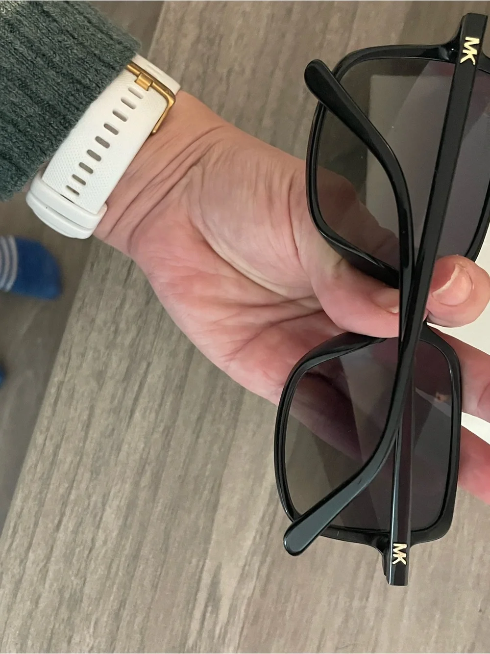 Michael Kors Black Gradient Lens Women's Sunglasses